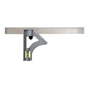 Ace Steel Combination Square Silver 12inch Ace Steel Combination Square Silver 12inch